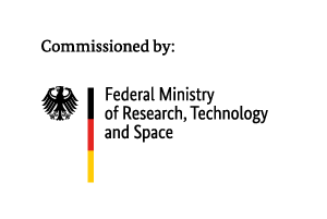 Logo BMFTR englisch